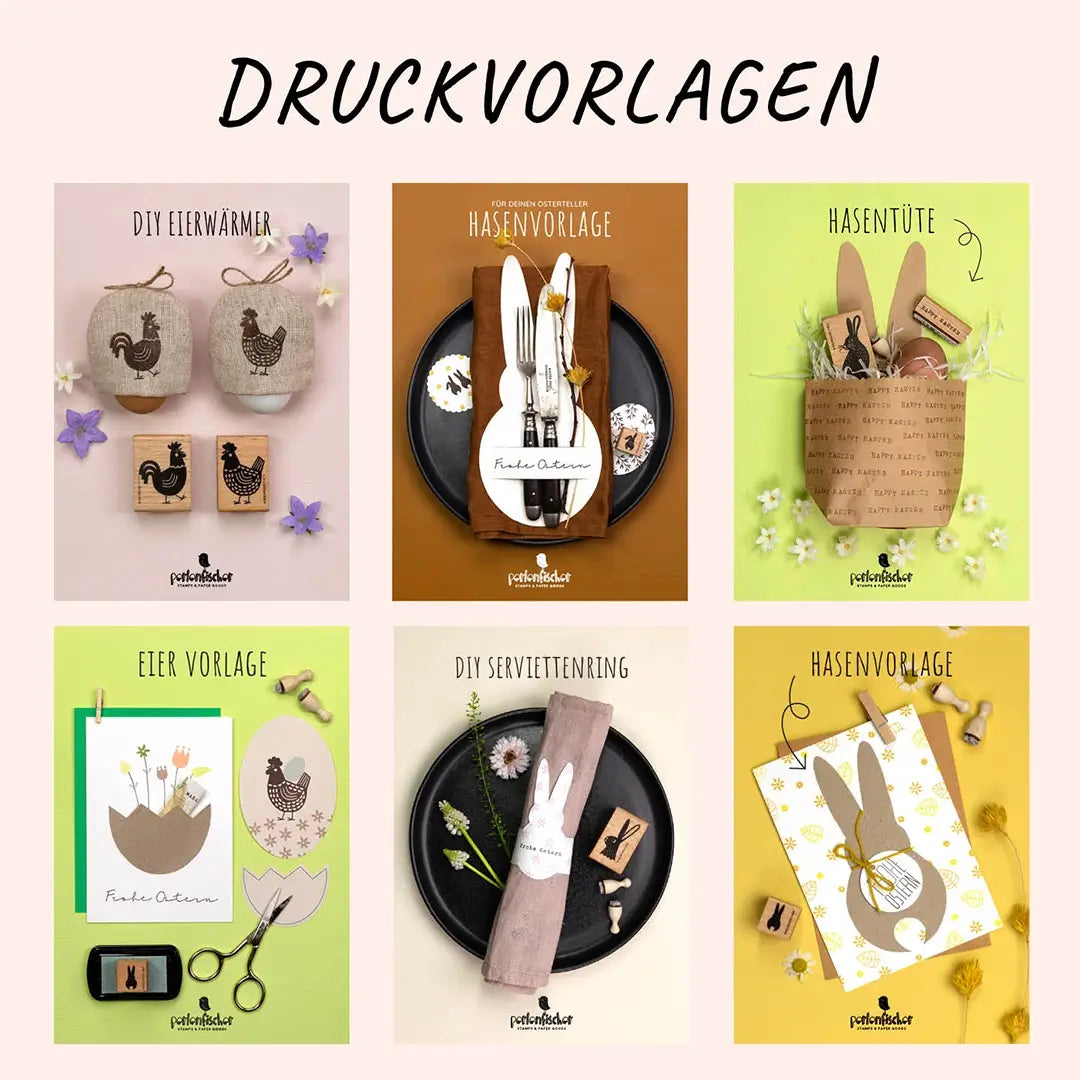 stempel ostern osterstempel basteln zu ostern diy deko ostern oster diy ideen kreative osterdekoration selber machen