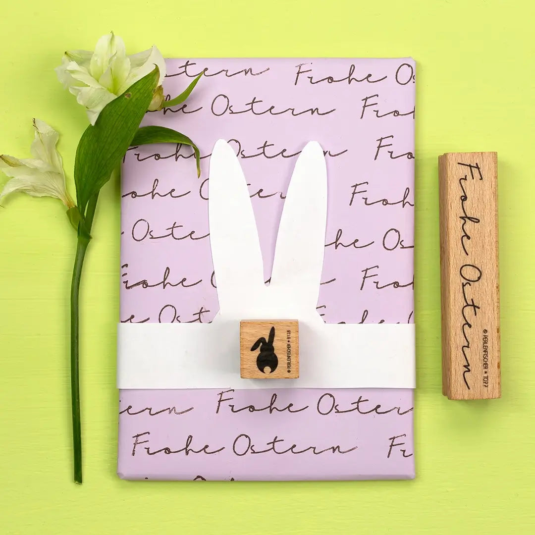 stempel ostern osterstempel stempel frohe ostern stempel hase ostergeschenk selber machen