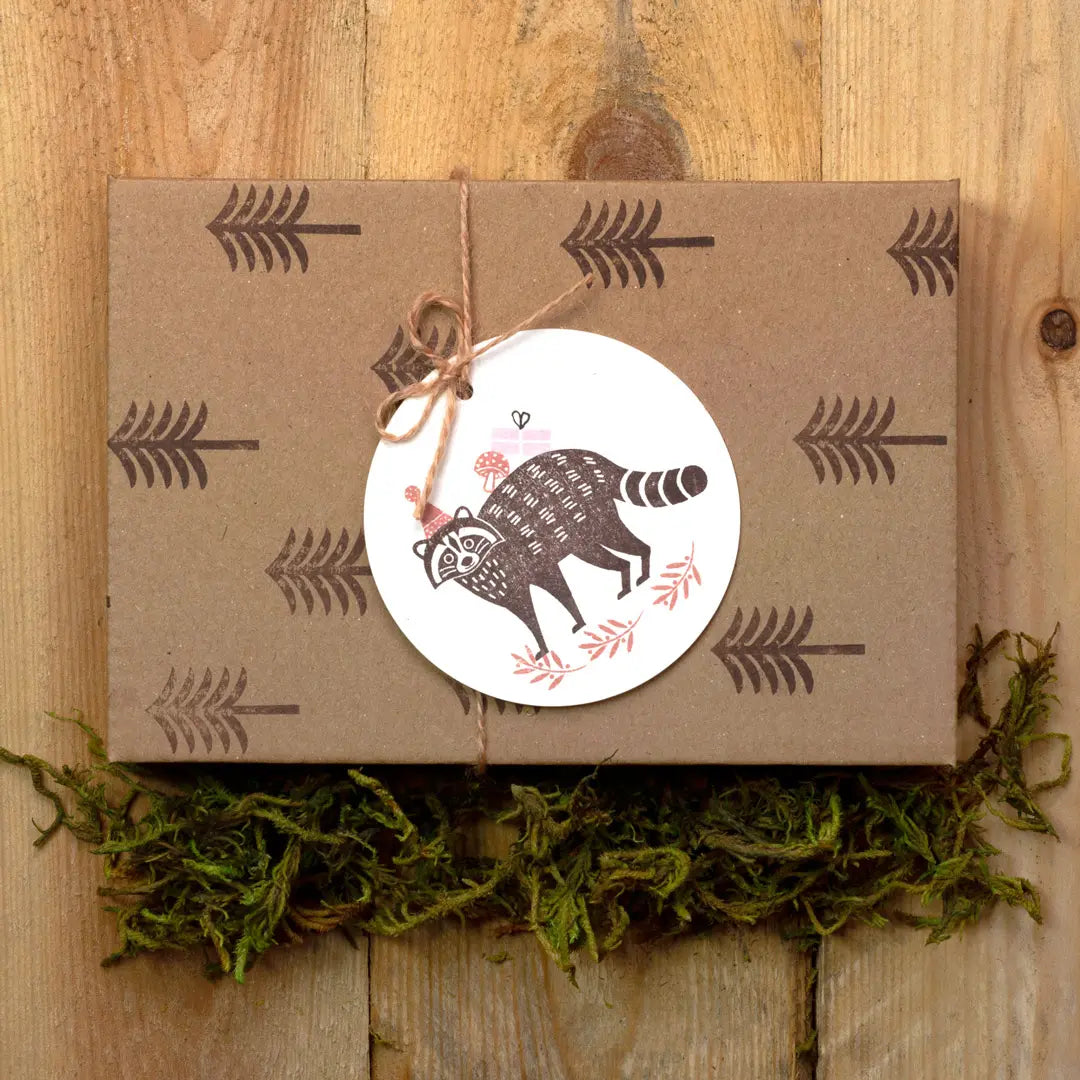 Stempel Herbst & Wald Stempel Waschbär Herbsttöne