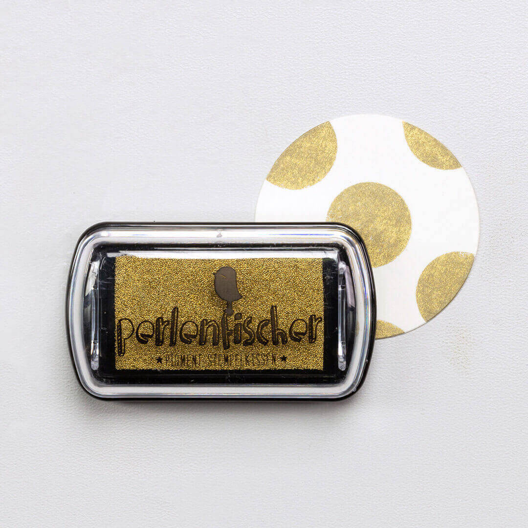 Stempelkissen | Gold Mini