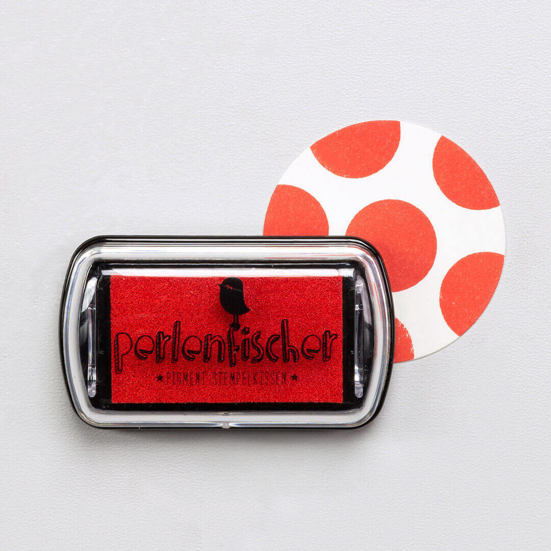 Stempelkissen | Rot Mini