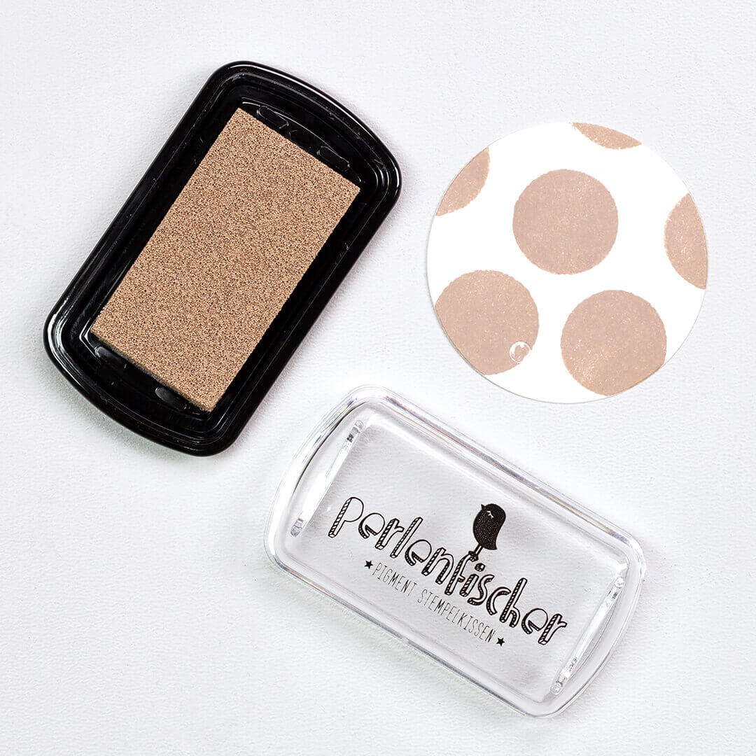 Stempelkissen | Beige Mini