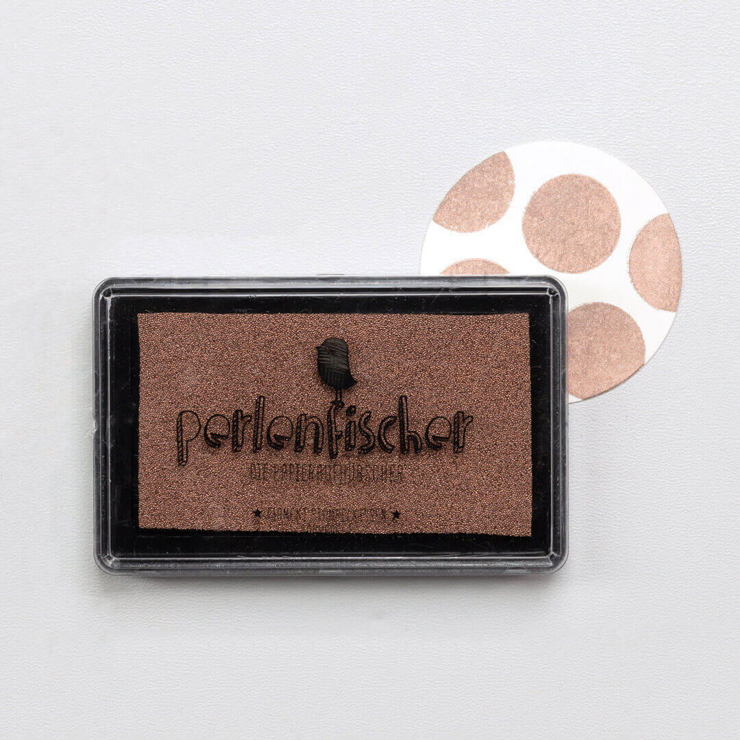 Stempelkissen | Rose Gold Groß