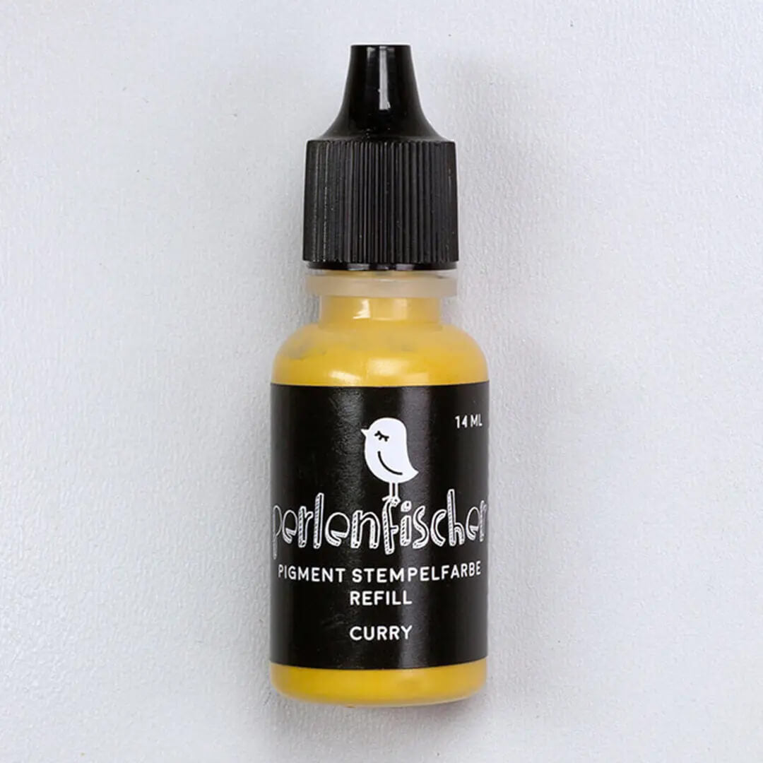 Pigment Stempelfarbe Refill | Curry