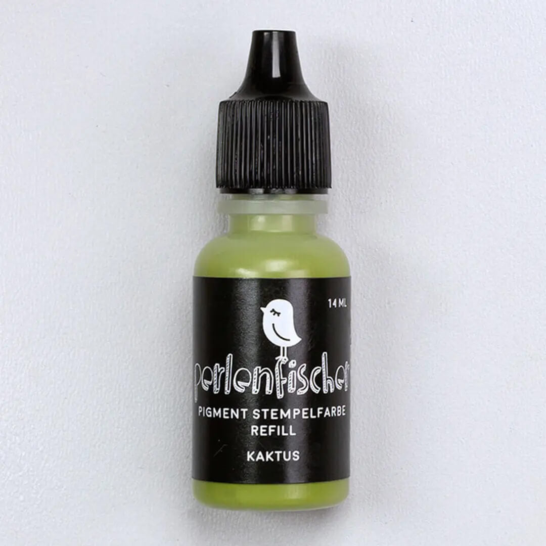 Pigment Stempelfarbe Refill | Kaktus
