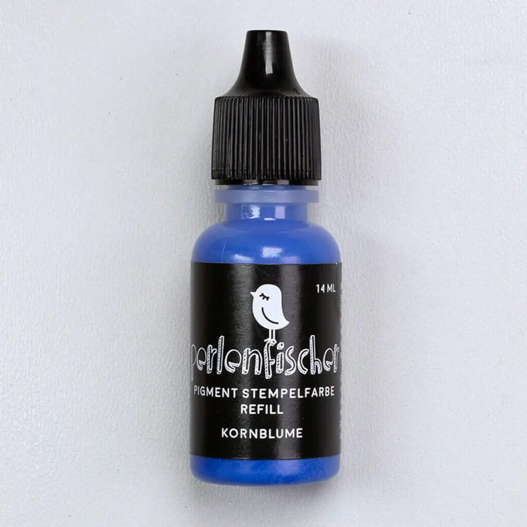 Pigment Stempelfarbe Refill | Kornblume