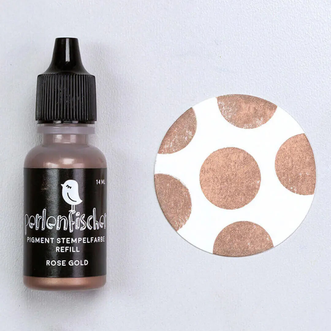 Pigment Stempelfarbe Refill | Rose Gold