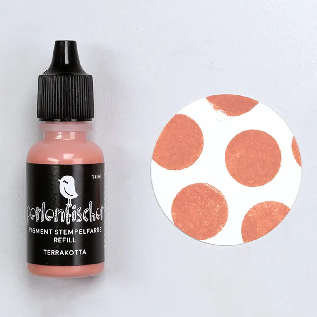 Pigment Stempelfarbe Refill | Terrakotta