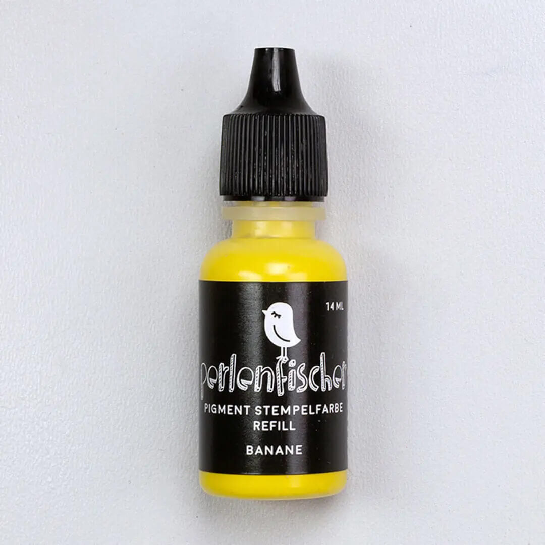 Pigment Stempelfarbe Refill | Banane