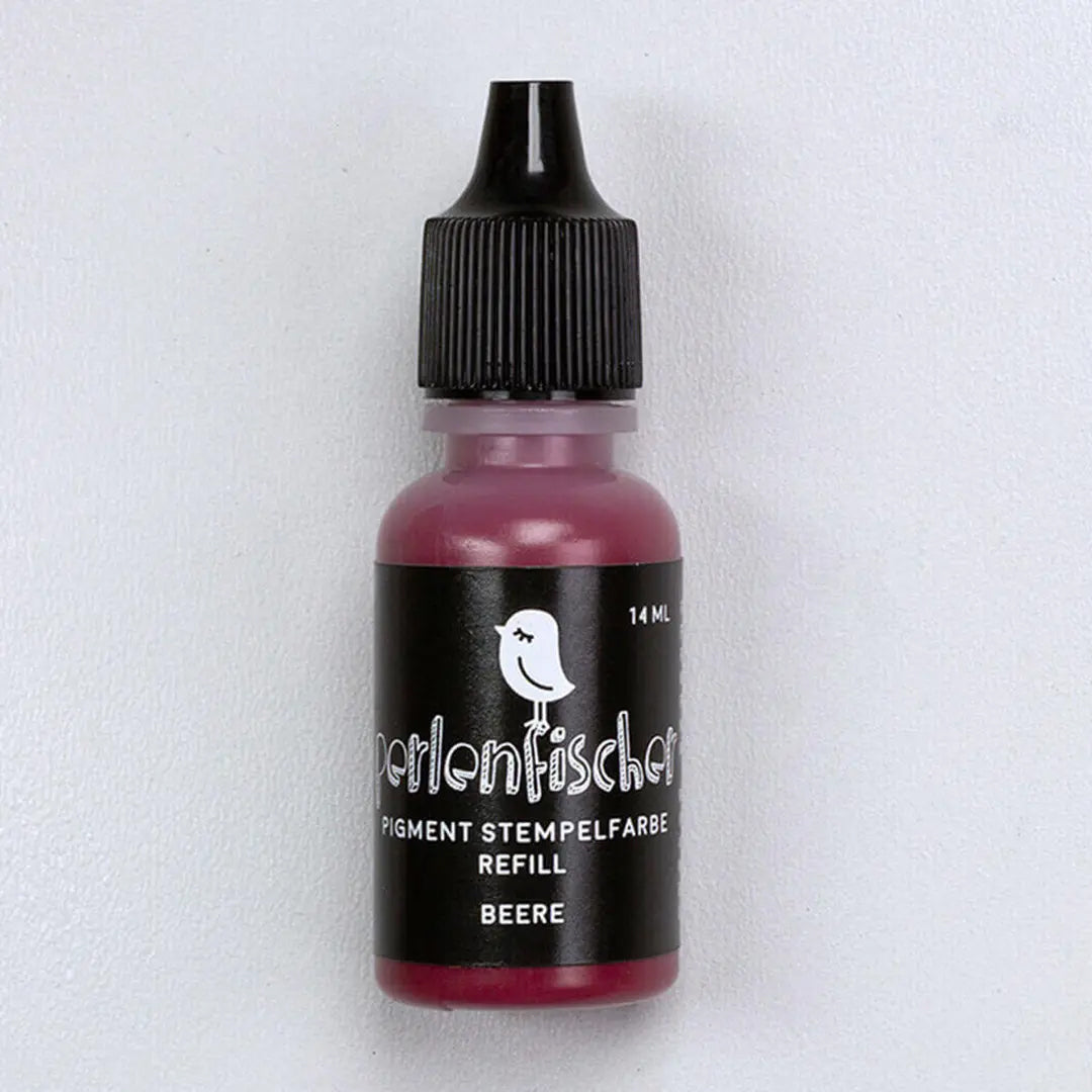Pigment Stempelfarbe Refill | Beere