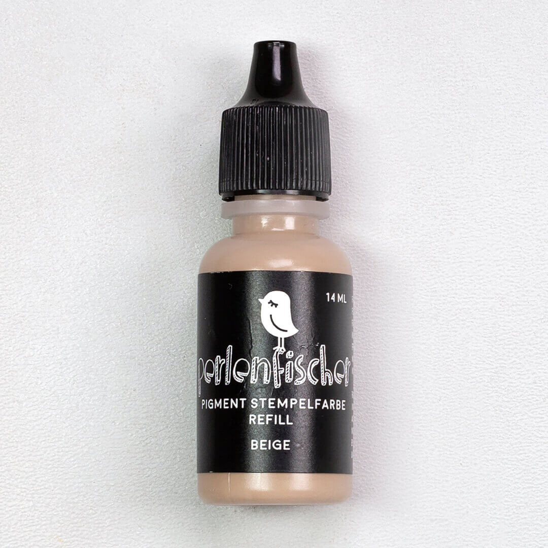 Pigment Stempelfarbe Refill | Beige