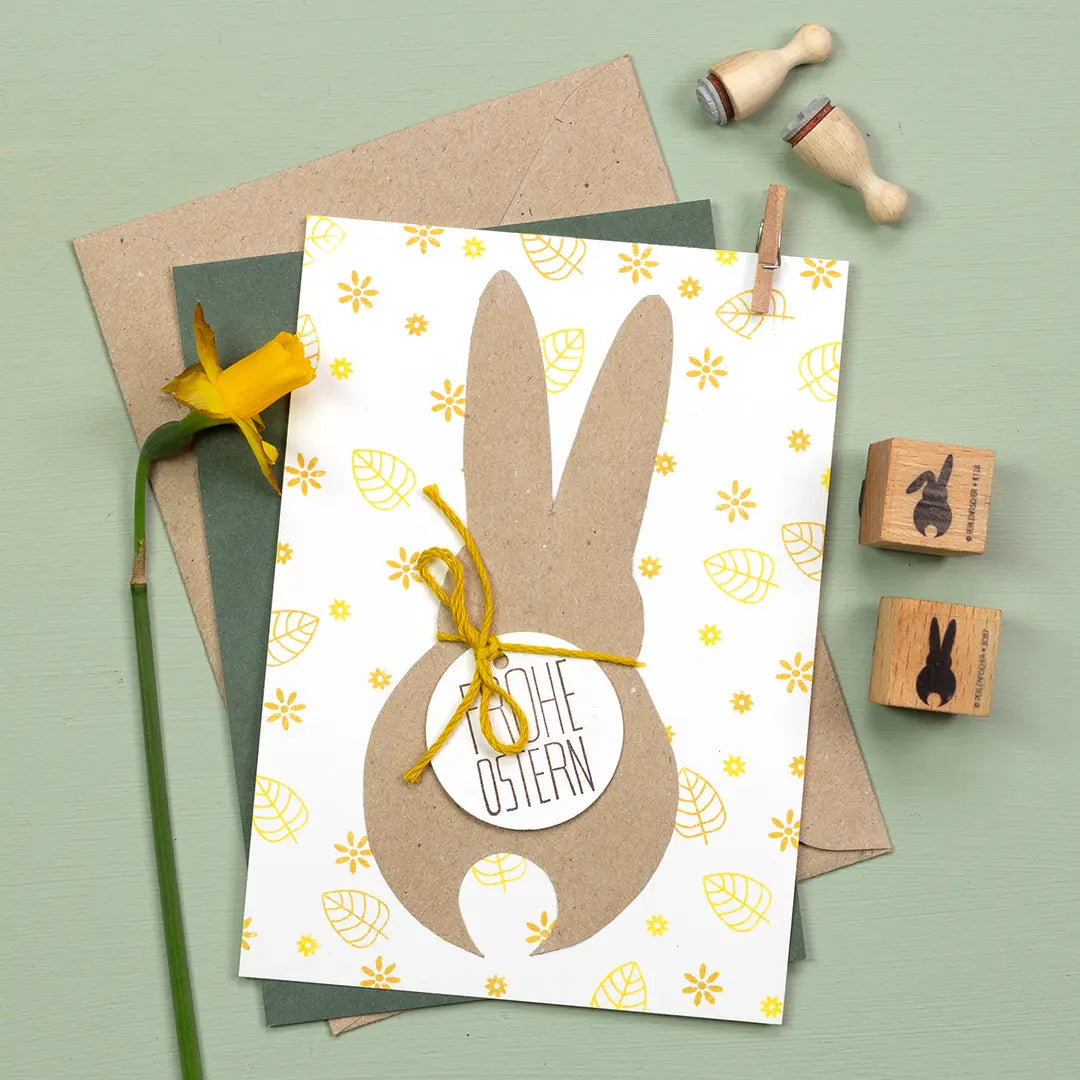 stempel ostern osterstempel kreative osterkarten stempel frohe ostern stempel blumen osterhasen basteln