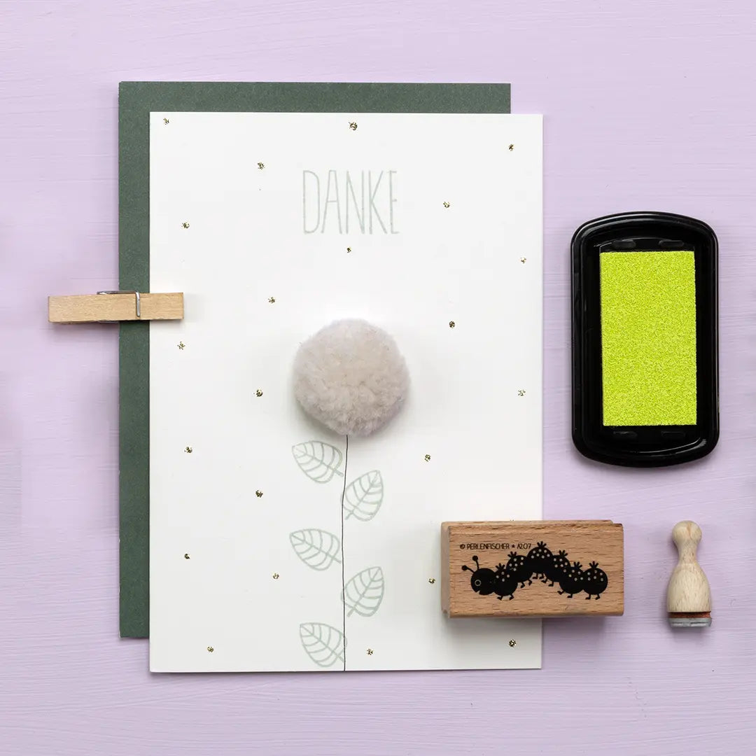 Textstempel danke stempel