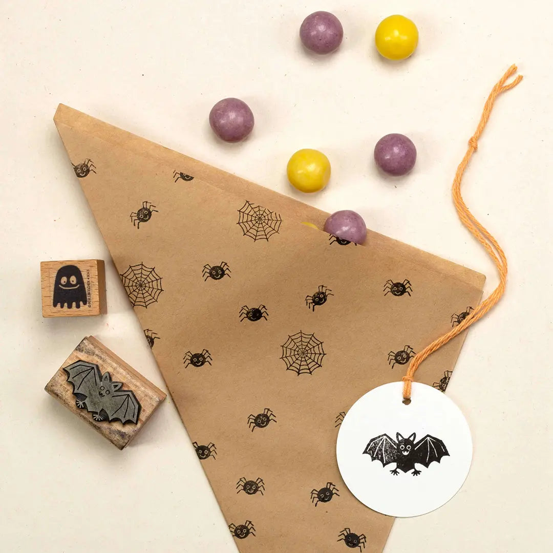 lehrerstempel diy halloween süßigkeitentüte lehrer diy basteln halloweenparty