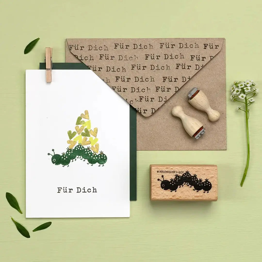 Textstempel Für dich Stempel