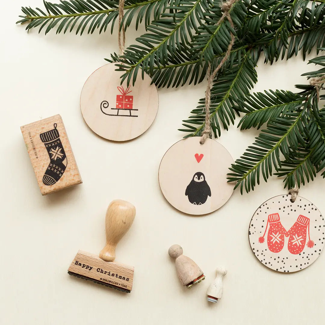 Holzanhänger Weihnachten Weihnachtsanhänger Holzanhänger Weihnachtsbaum Baumschmuck