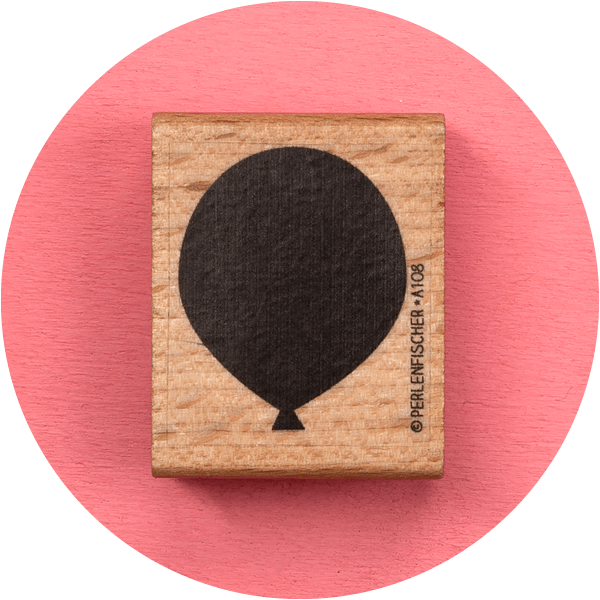 Stempel Geburtstag Stempel Luftballon Geburtstagskarten stempeln