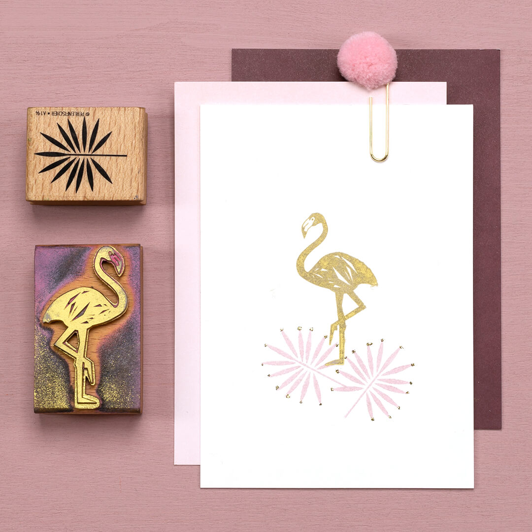 Stempel | Palmenblatt 2
