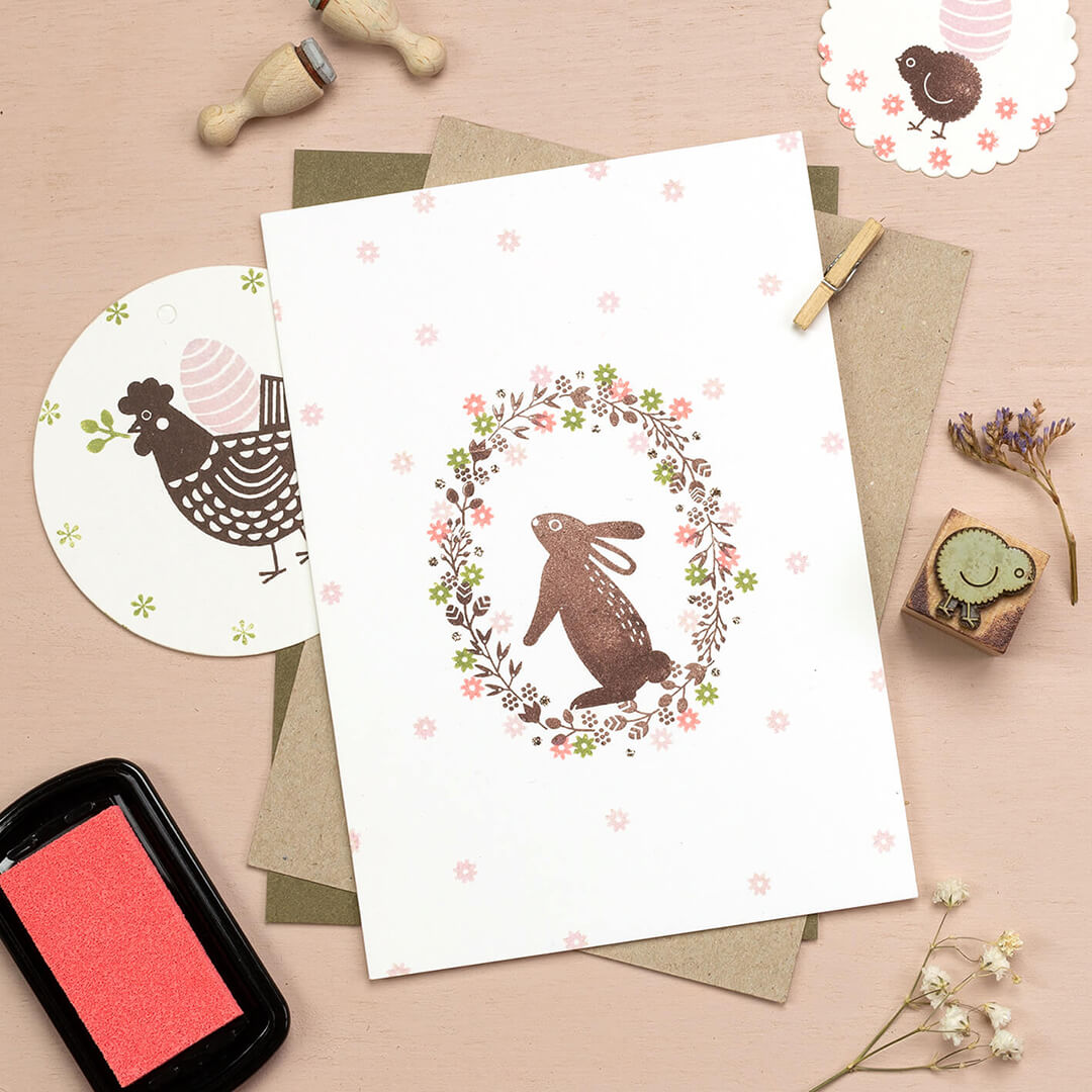 Stempel | Hase stehend