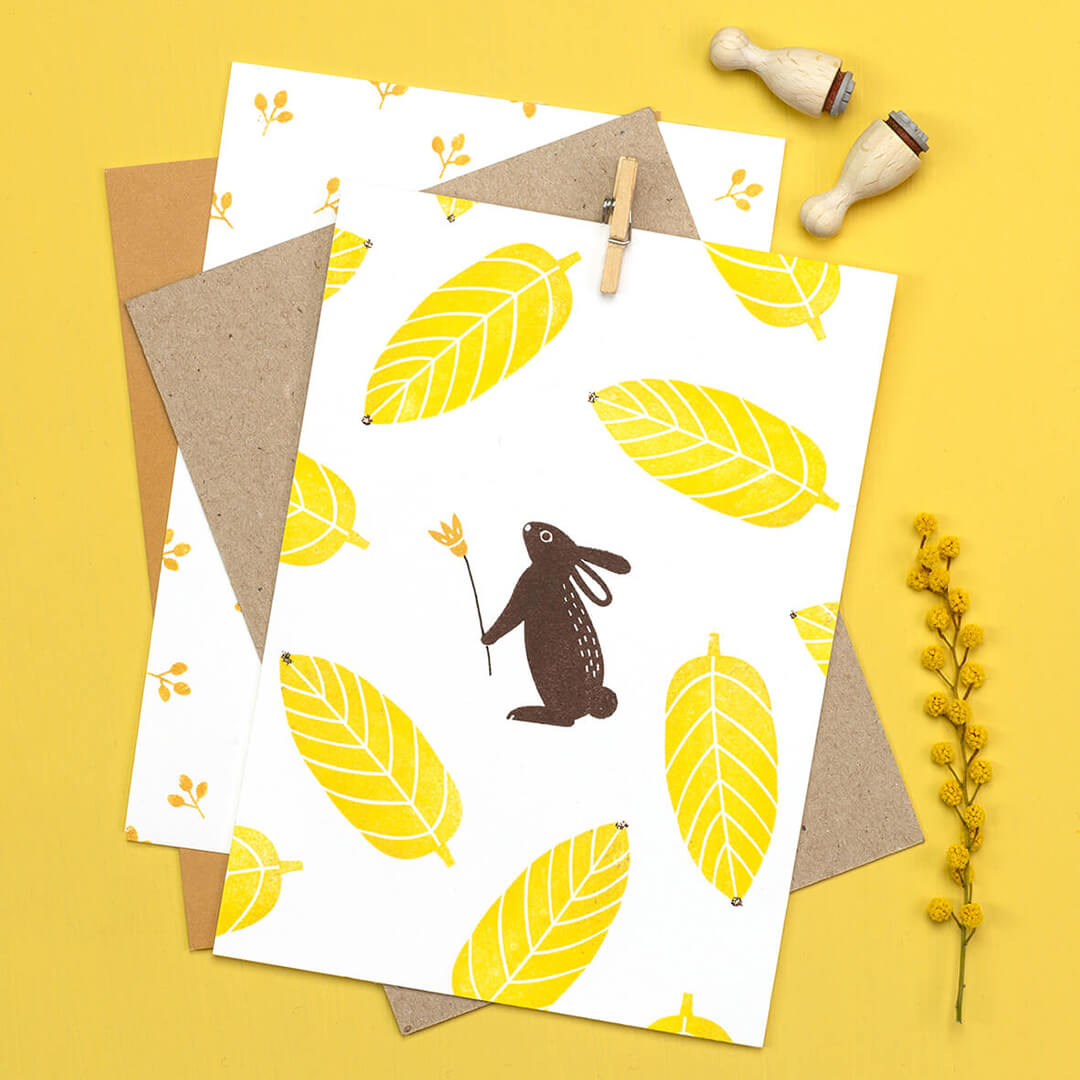 Stempel | Hase stehend