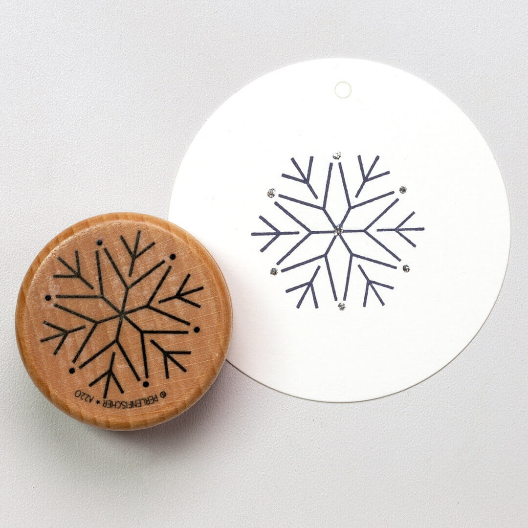 Stempel | Schneestern Groß