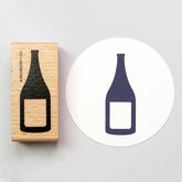 Stamp | Champagne bottle