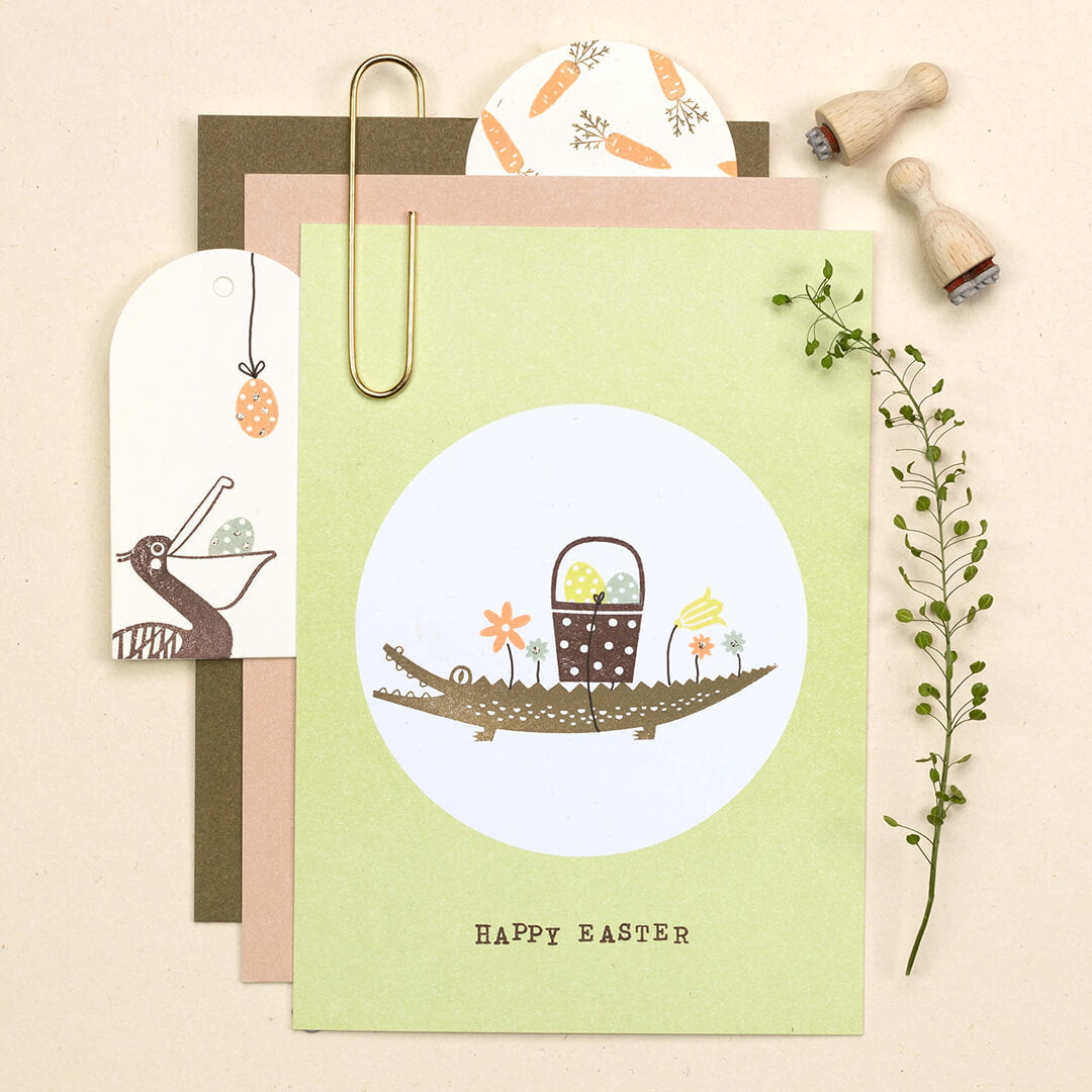 Stamp | Basket dots