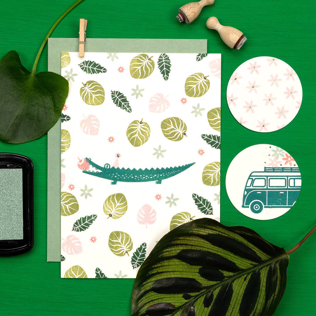 Stamp | Amazonica leaf
