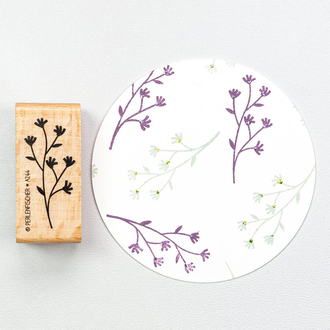 Stempel | Kornblumenzweig
