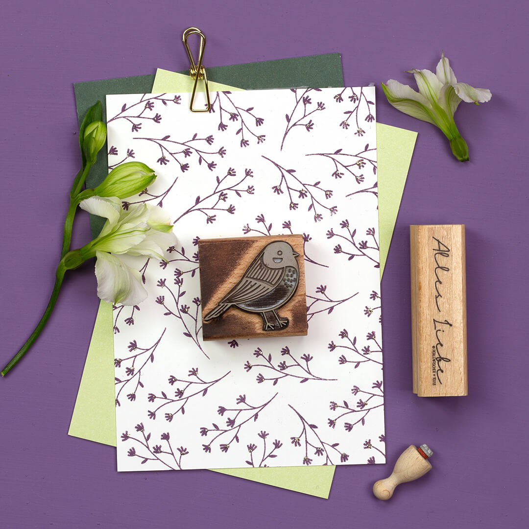 Stempel | Kornblumenzweig