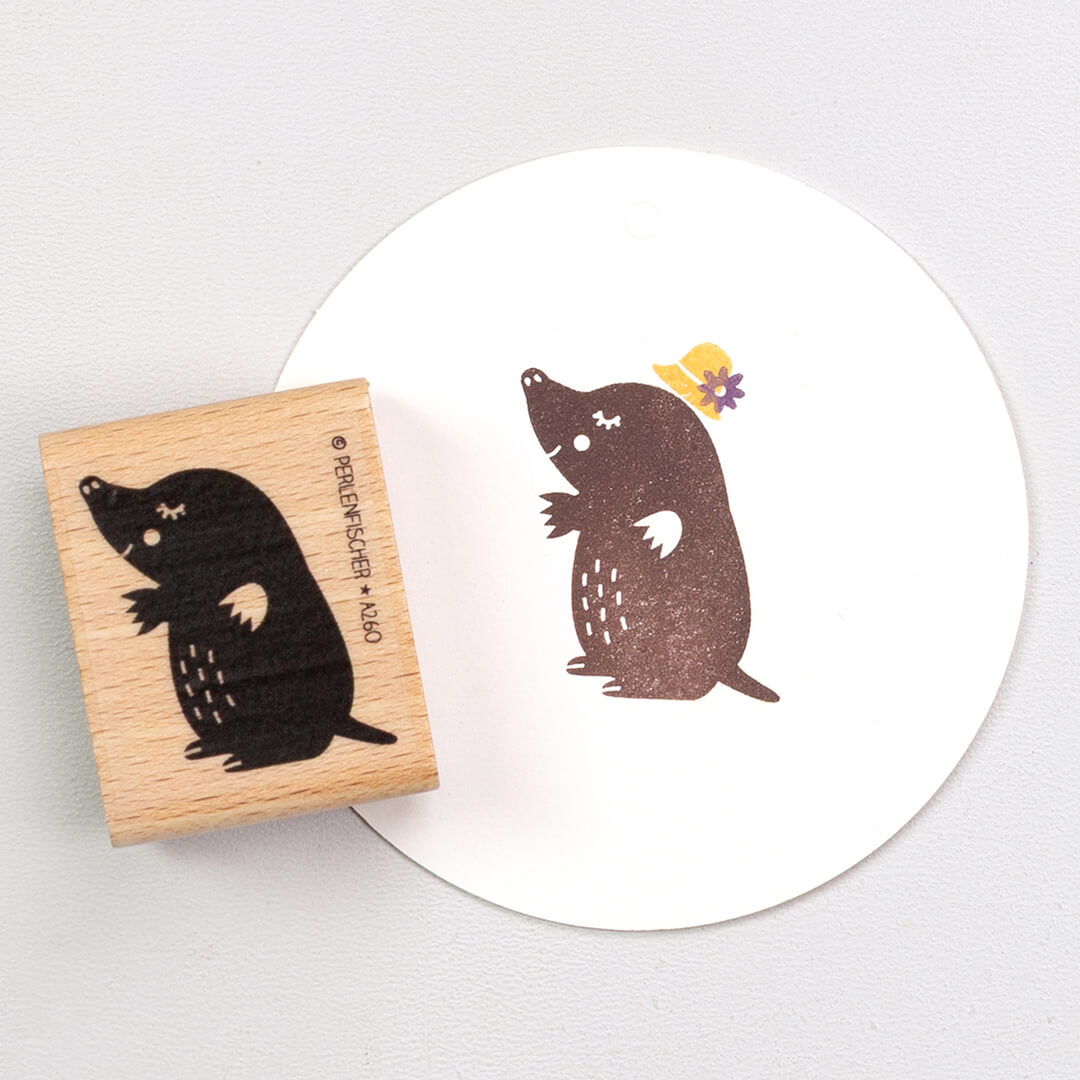 Stempel | Maulwurf Frau