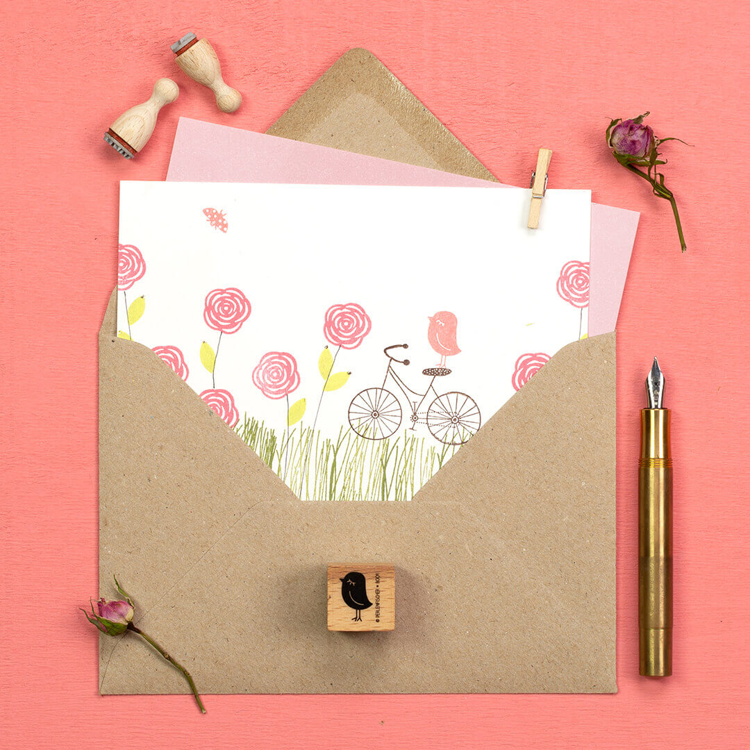 Stempel | Vogeldame klein