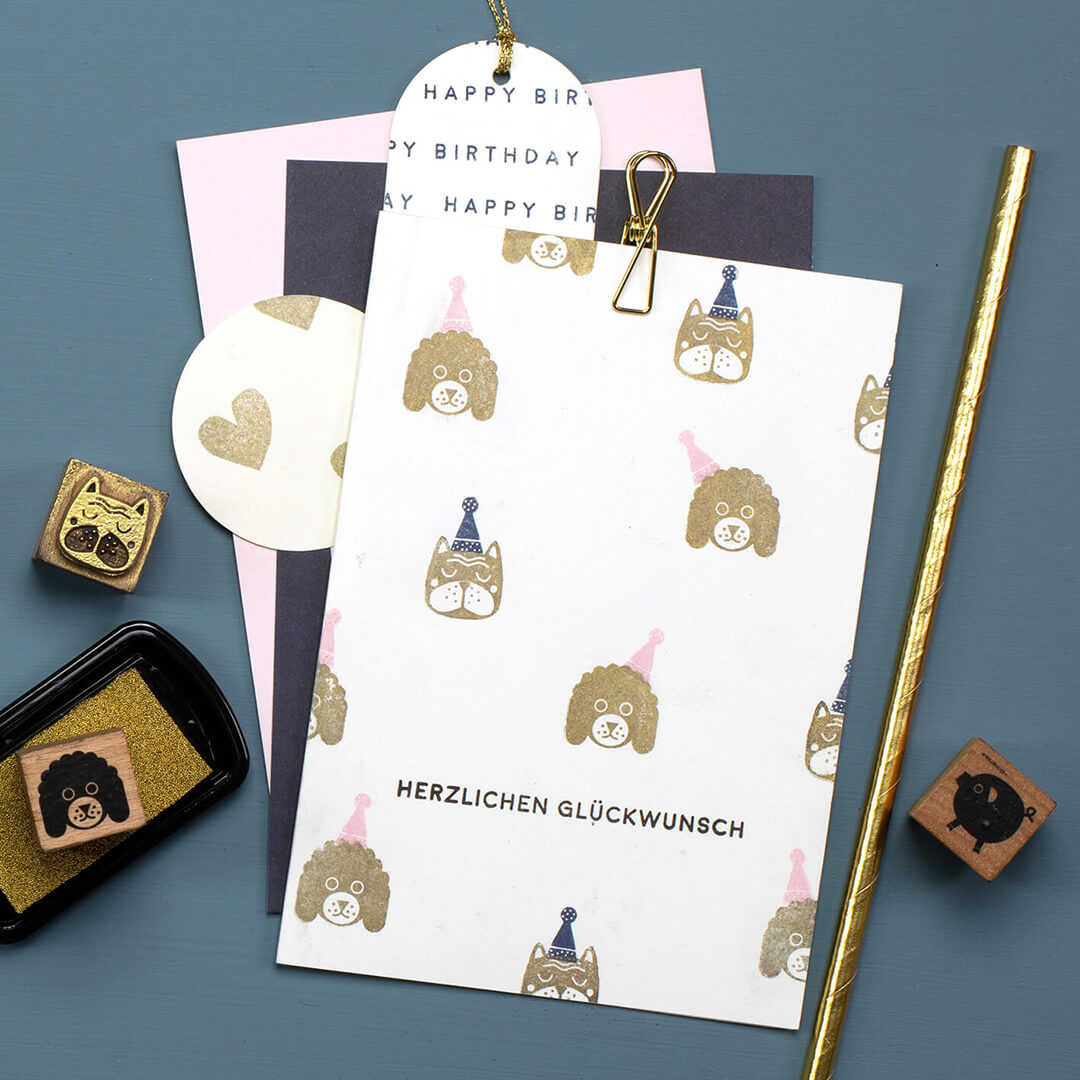 Stempel | Bulldoggenkopf
