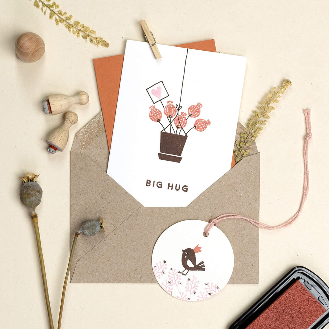 Stempel | Blumentopf klein