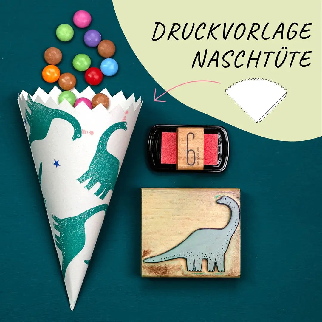 stempel kinder stempel kindergeburtstag diy idee naschtüte zum kindergeburtstag stempel dino stempel stern zahlenstempel