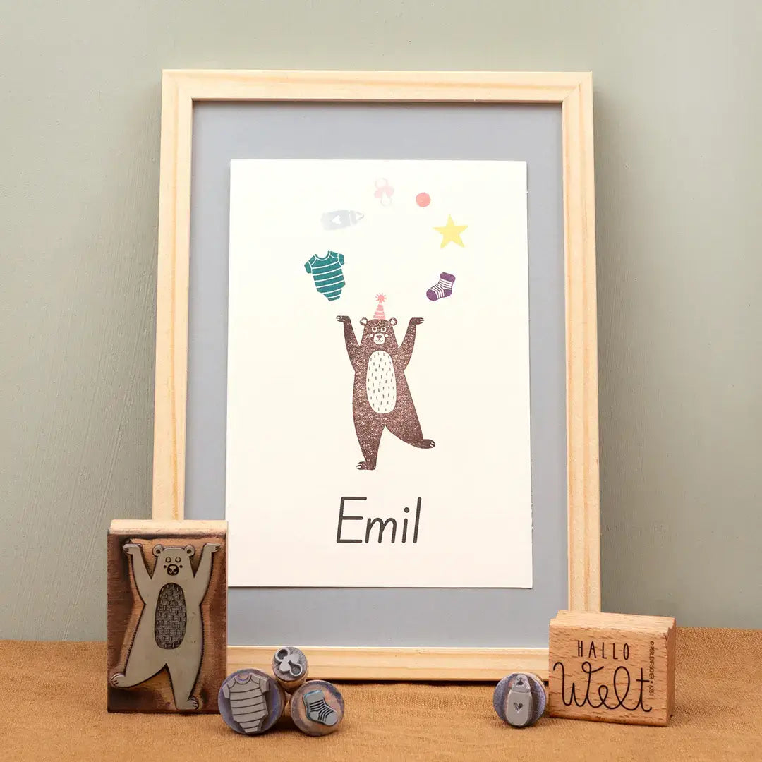 stempel kinder stempeln kleinkinder stempel tiere stempel bär stempel bilder stempel stern stempel babybody stempel schnuller stempel socke