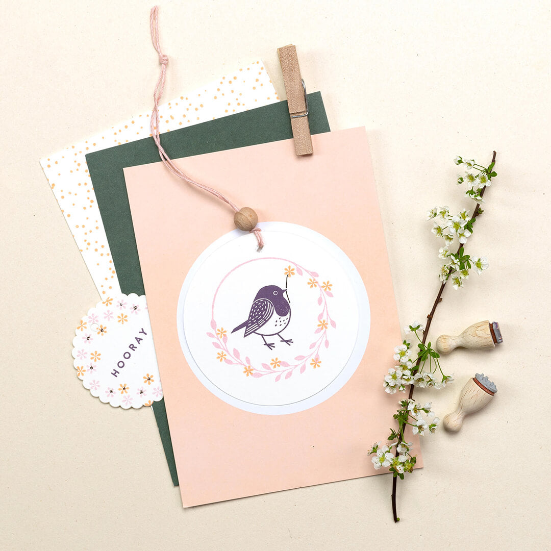 Stempel | Blätterkranz