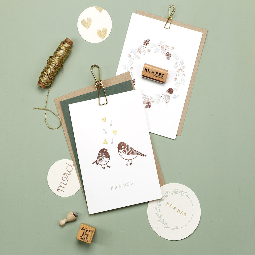 Stempel | Blätterkranz