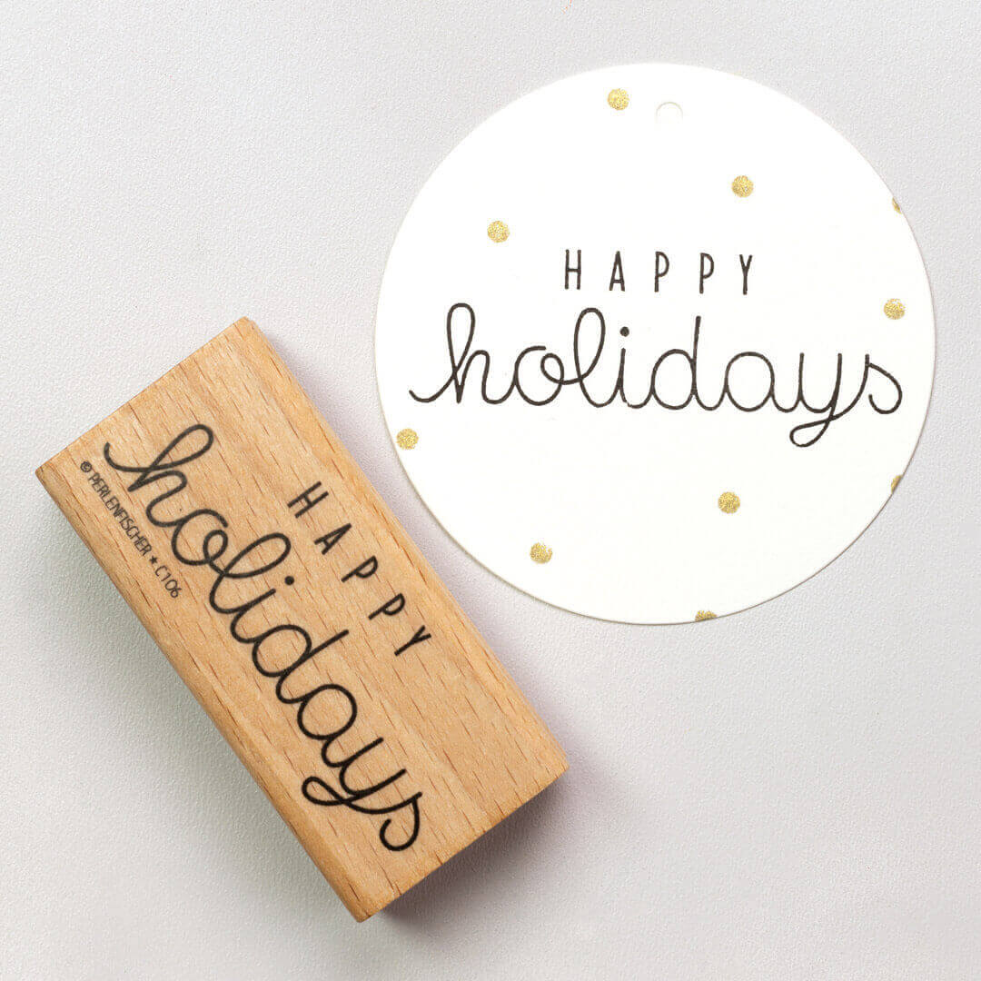 Stamp | Happy Holidays