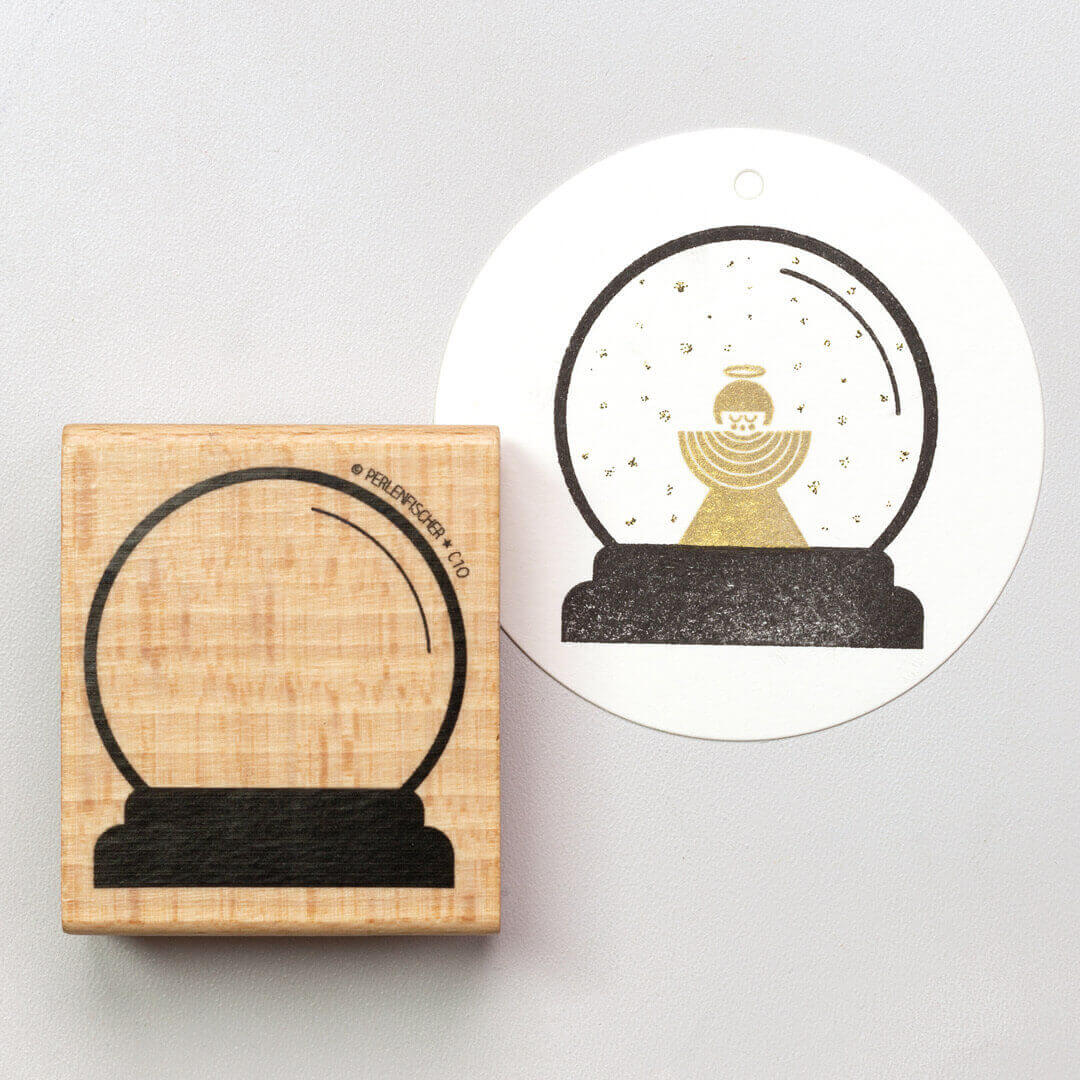 Stamp | Snow globe 2