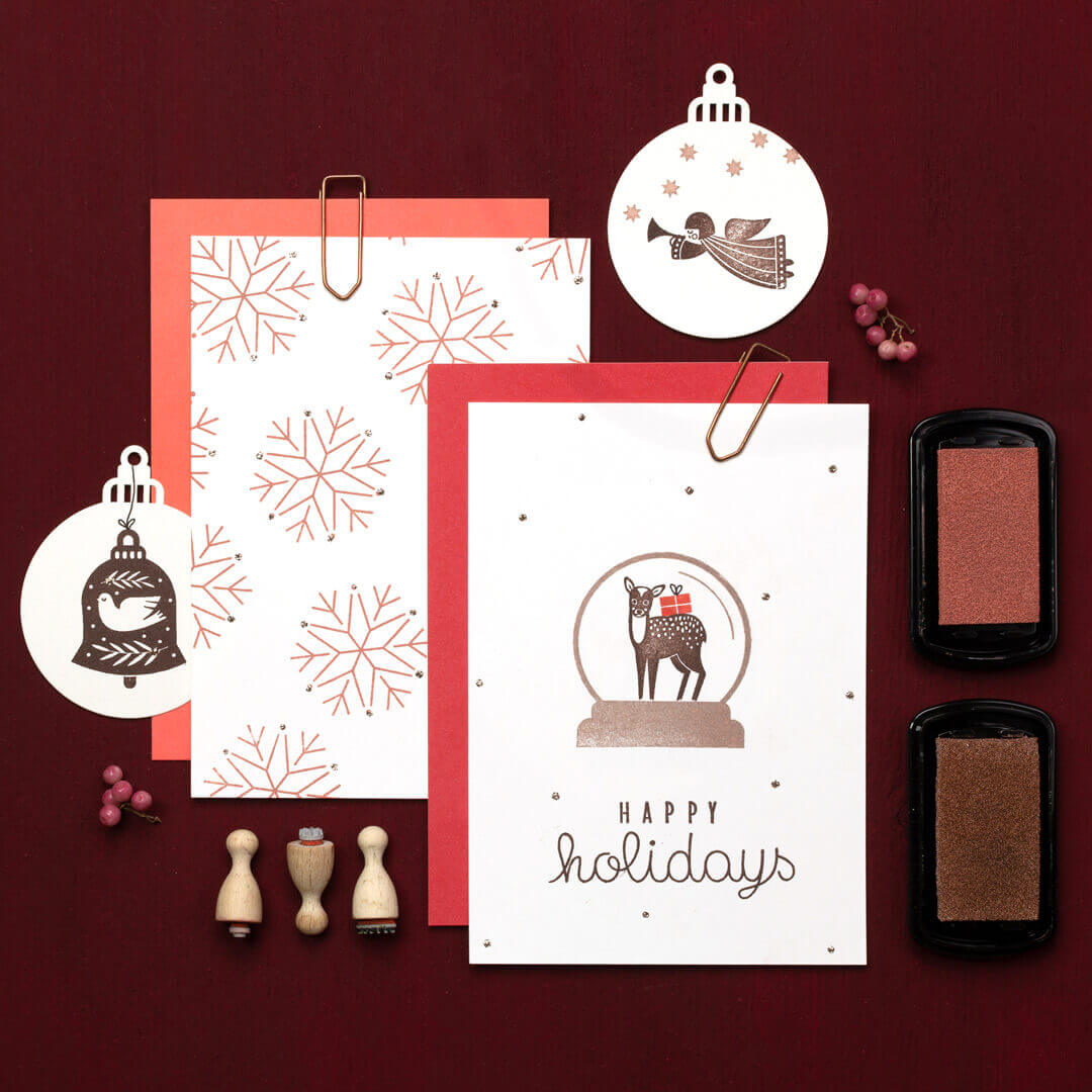 Stamp | Snow globe 2