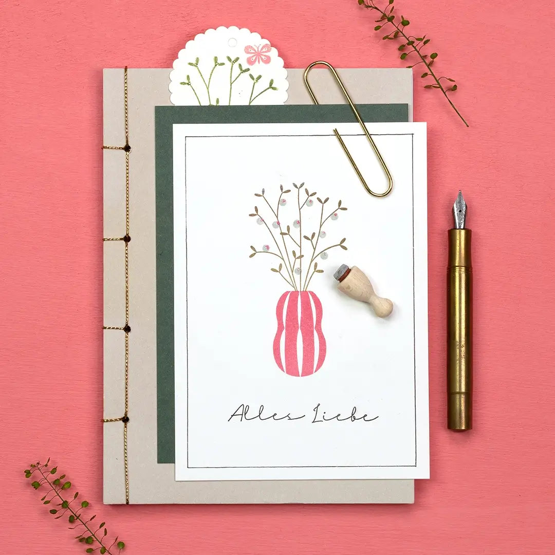 stempel muttertag sprüche muttertag grusskarte stempel alles liebe blumenstempel