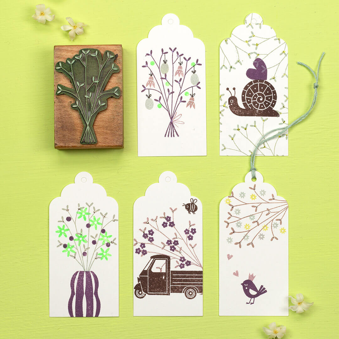 Stamp | Spring bouquet