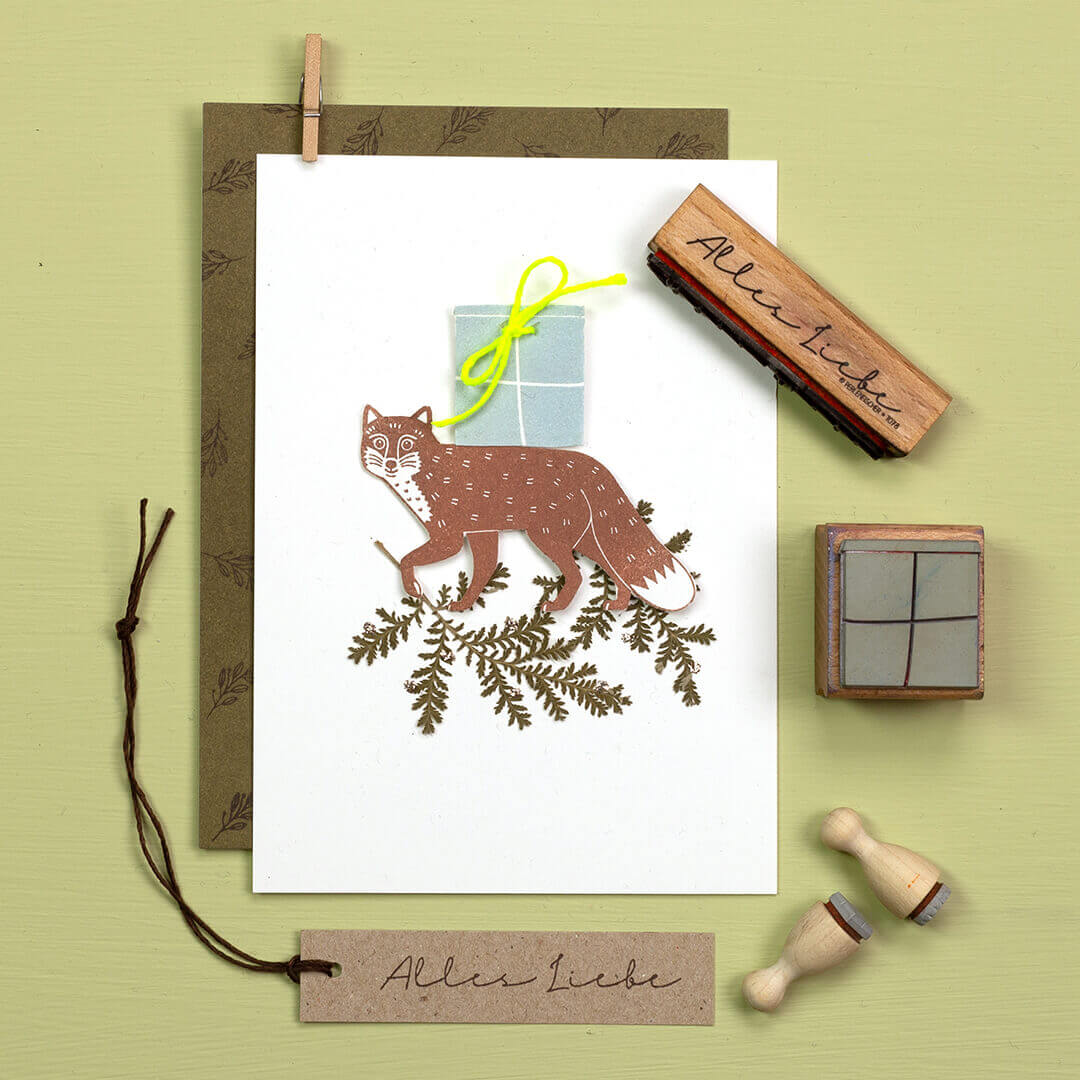 Stempel | Fuchs laufend