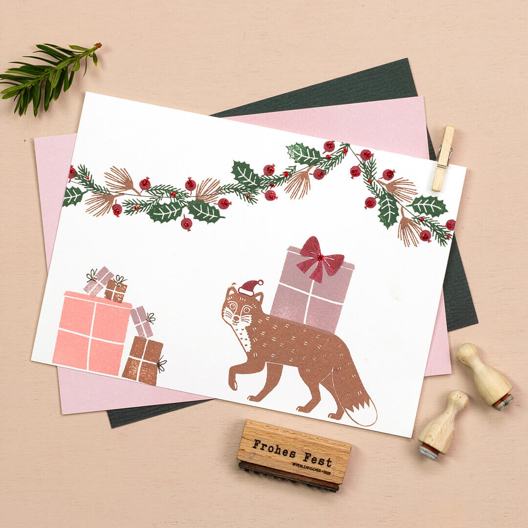 Stempel | Fuchs laufend
