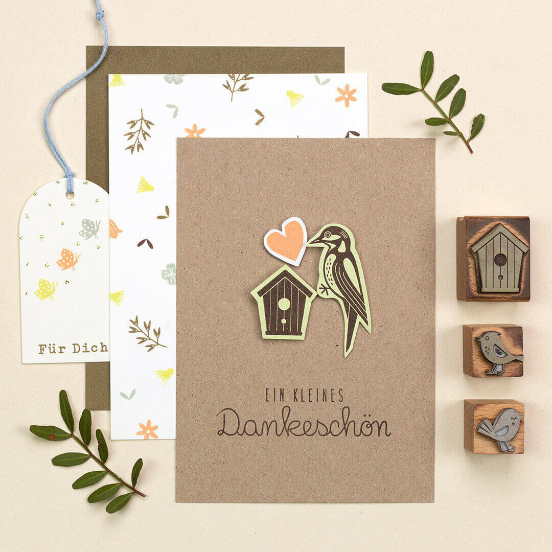 Stempel | Vogelhäuschen