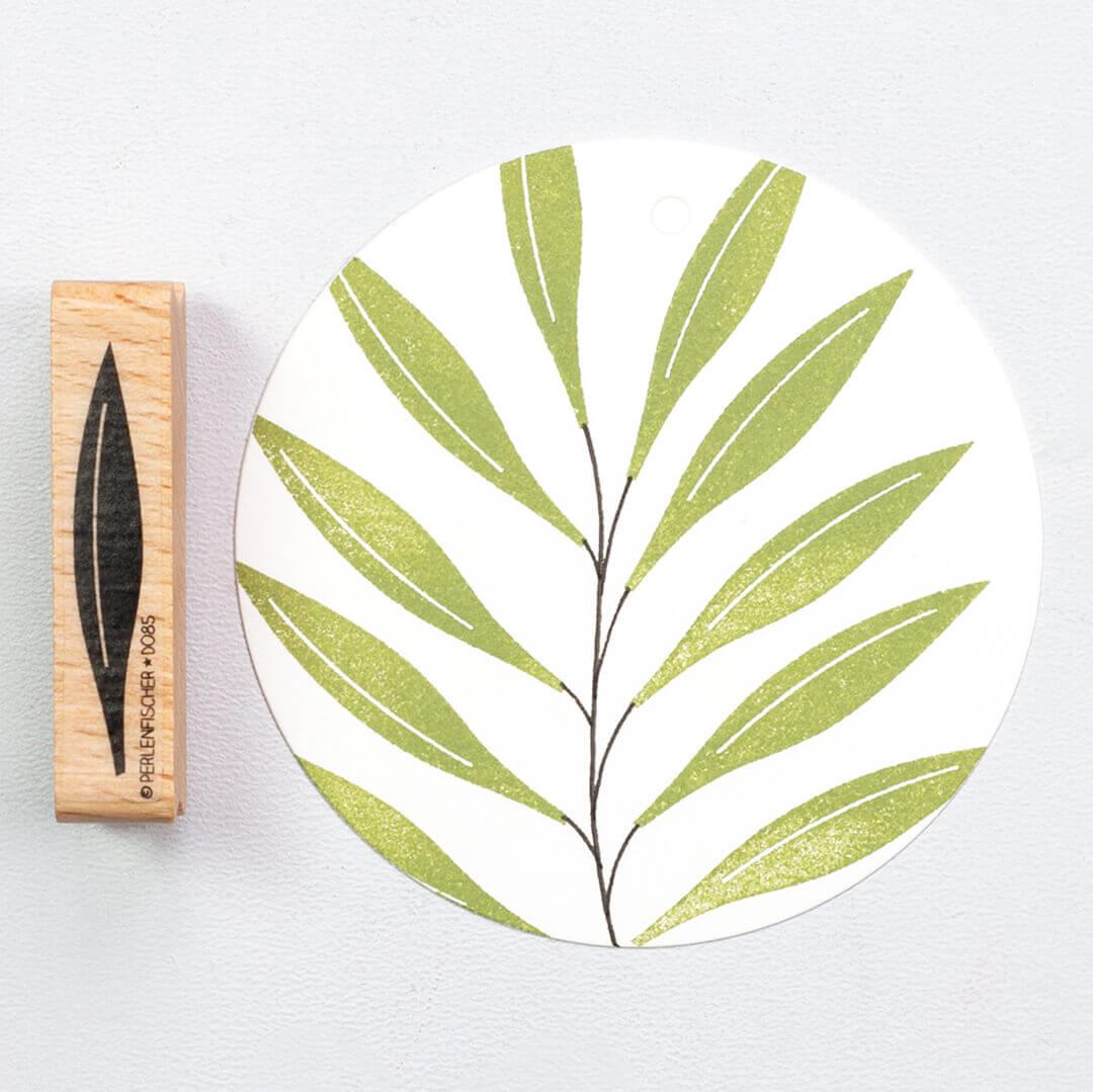 Stempel | Bambusblatt