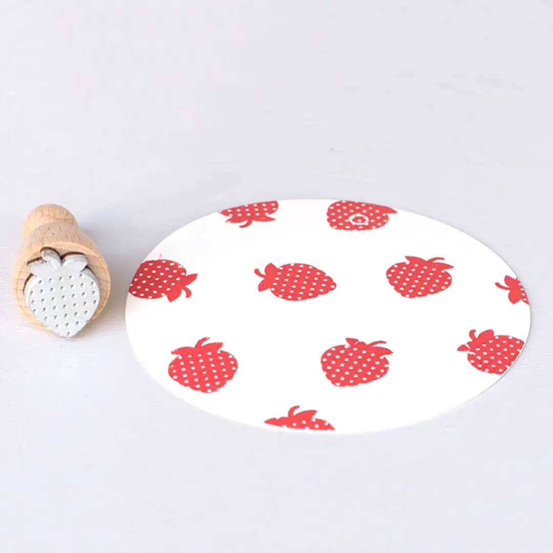 Stempel | Erdbeere graphisch