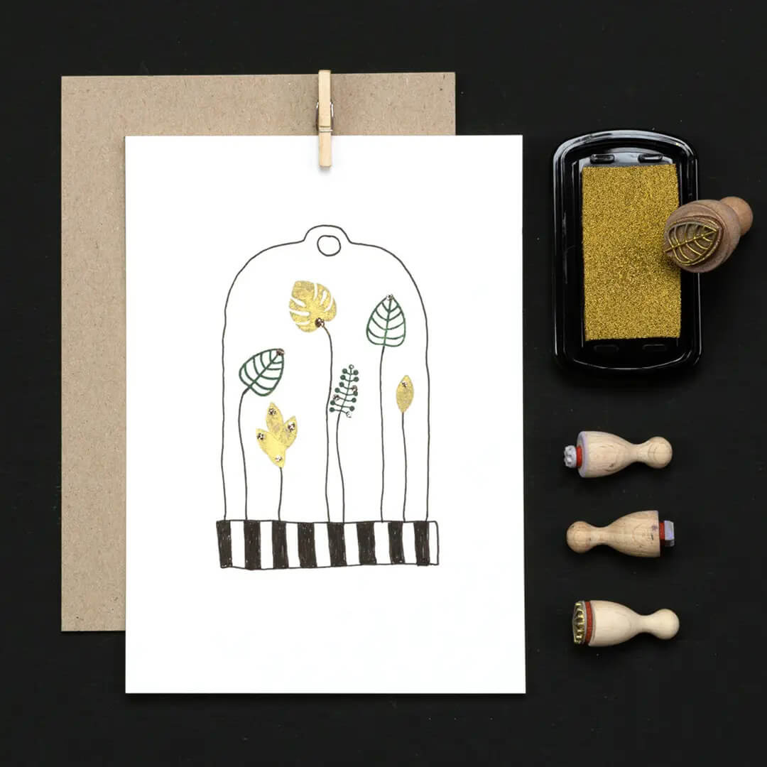 Stempel | Monsterablatt klein