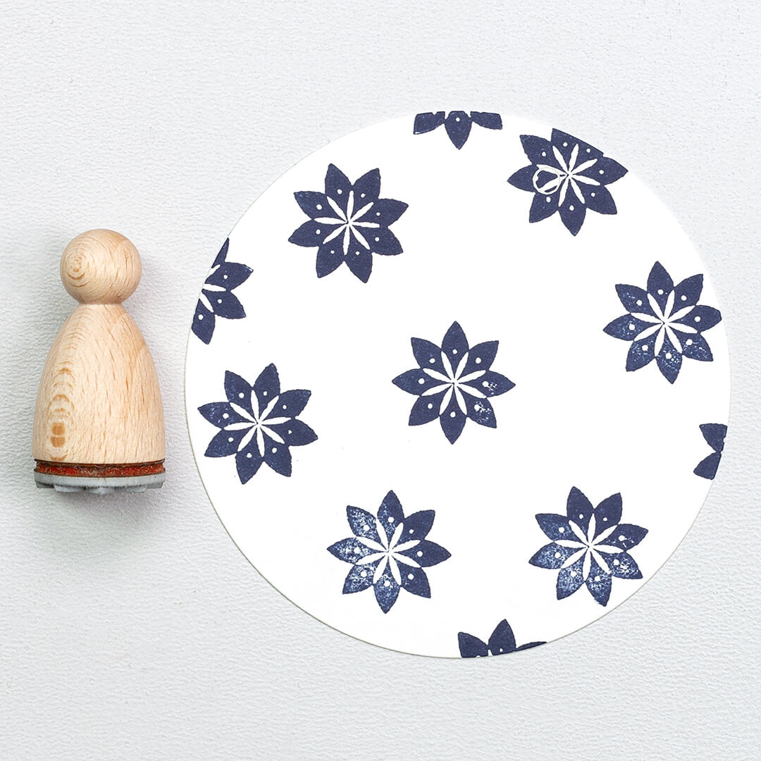 Stempel | Sternblume 1 Punkte